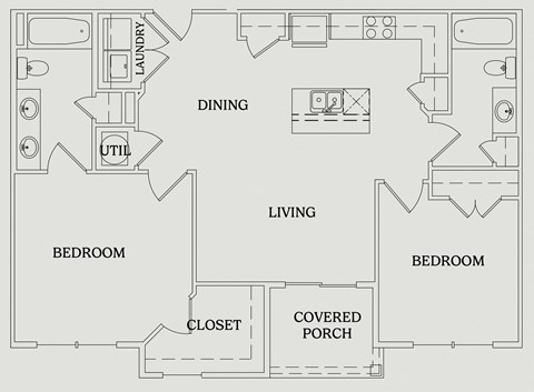 a floor plan of a bedroom floor plan with a closet and a living room